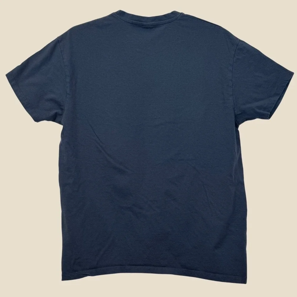 SOLS Paris France Graphic Tee Navy Blue M Souvenir Travel Europecore